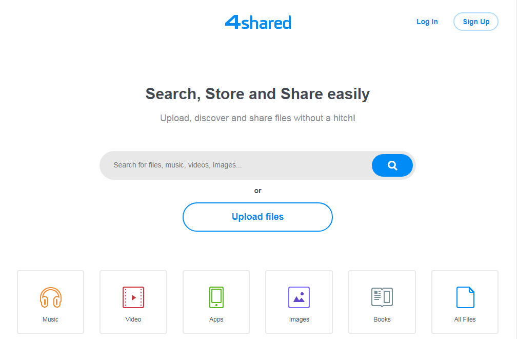 best free photo sharing site 4shared