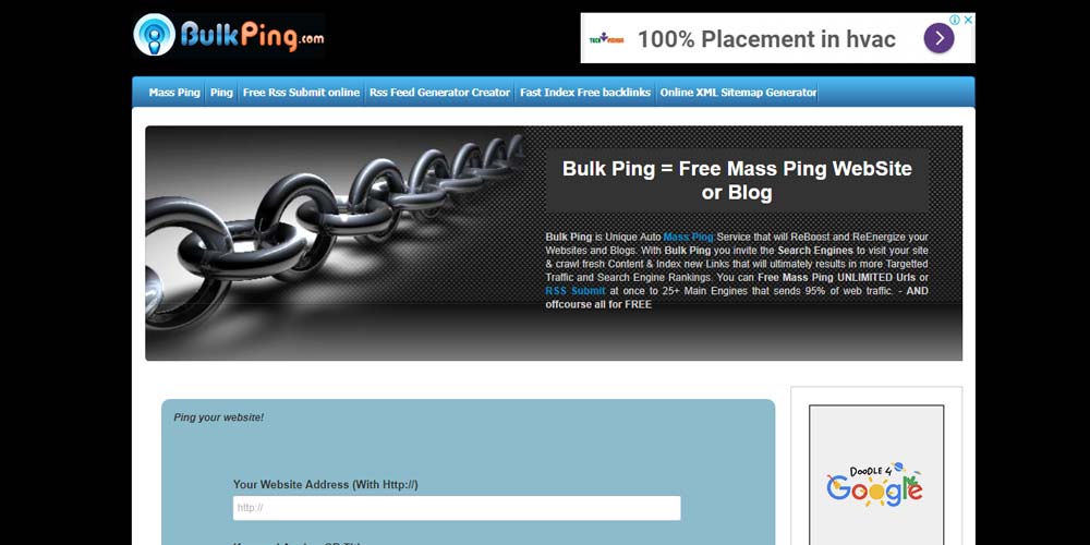 free ping submission sites bulkping