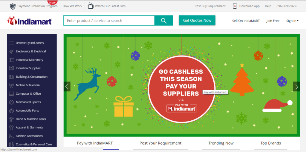 top best free local business listing sites list indiamart