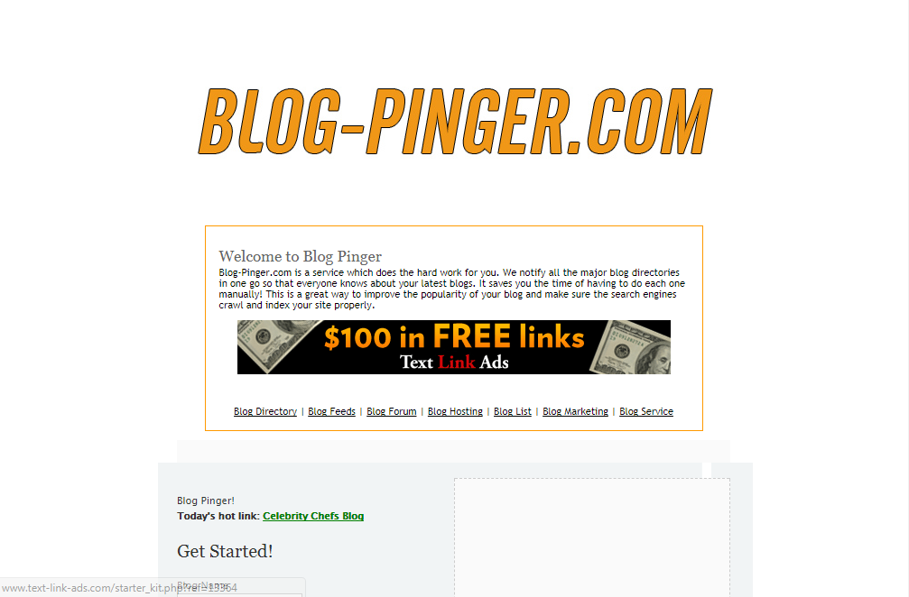 bulk ping sites ping my blog
