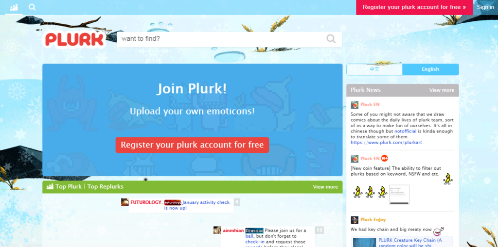 top best free social bookmarking sites list plurk
