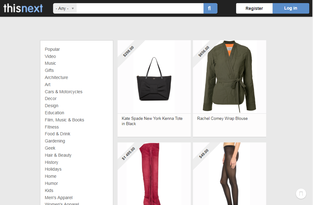 social shopping network site list this next